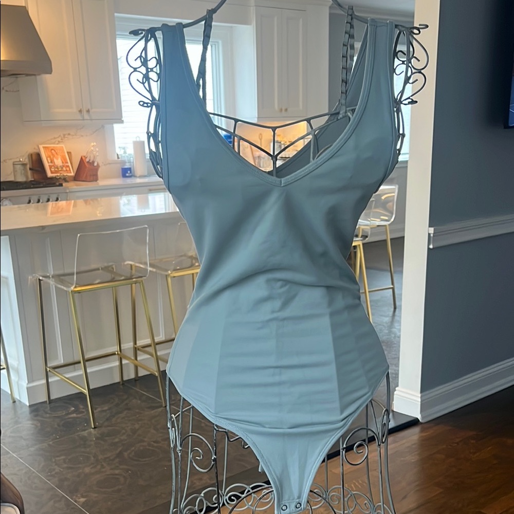 Abercrombie & Fitch Light Green Bodysuit